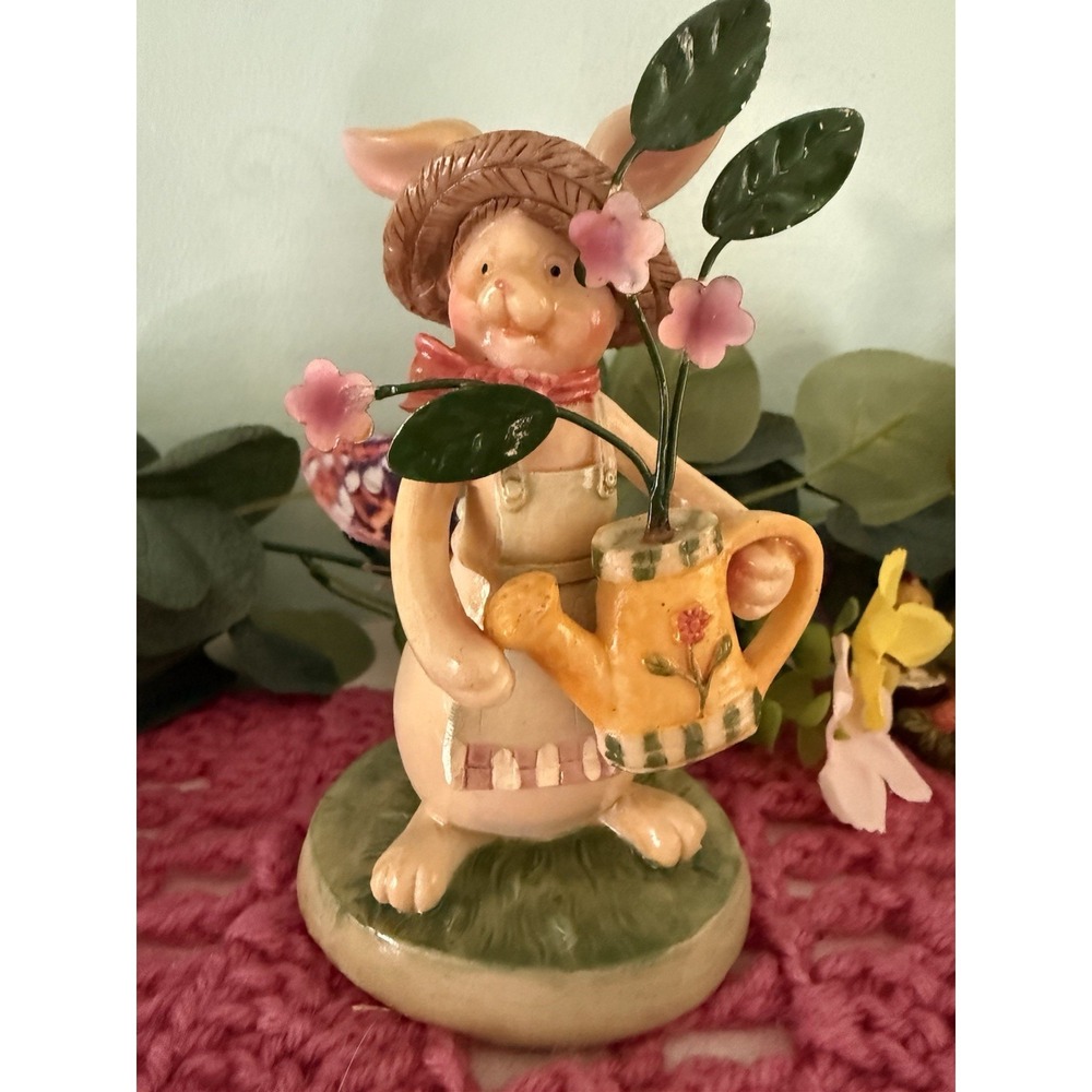 K's Collection Bunny Figurine , Spring , Fairy‎ Garden  , Floral , Easter